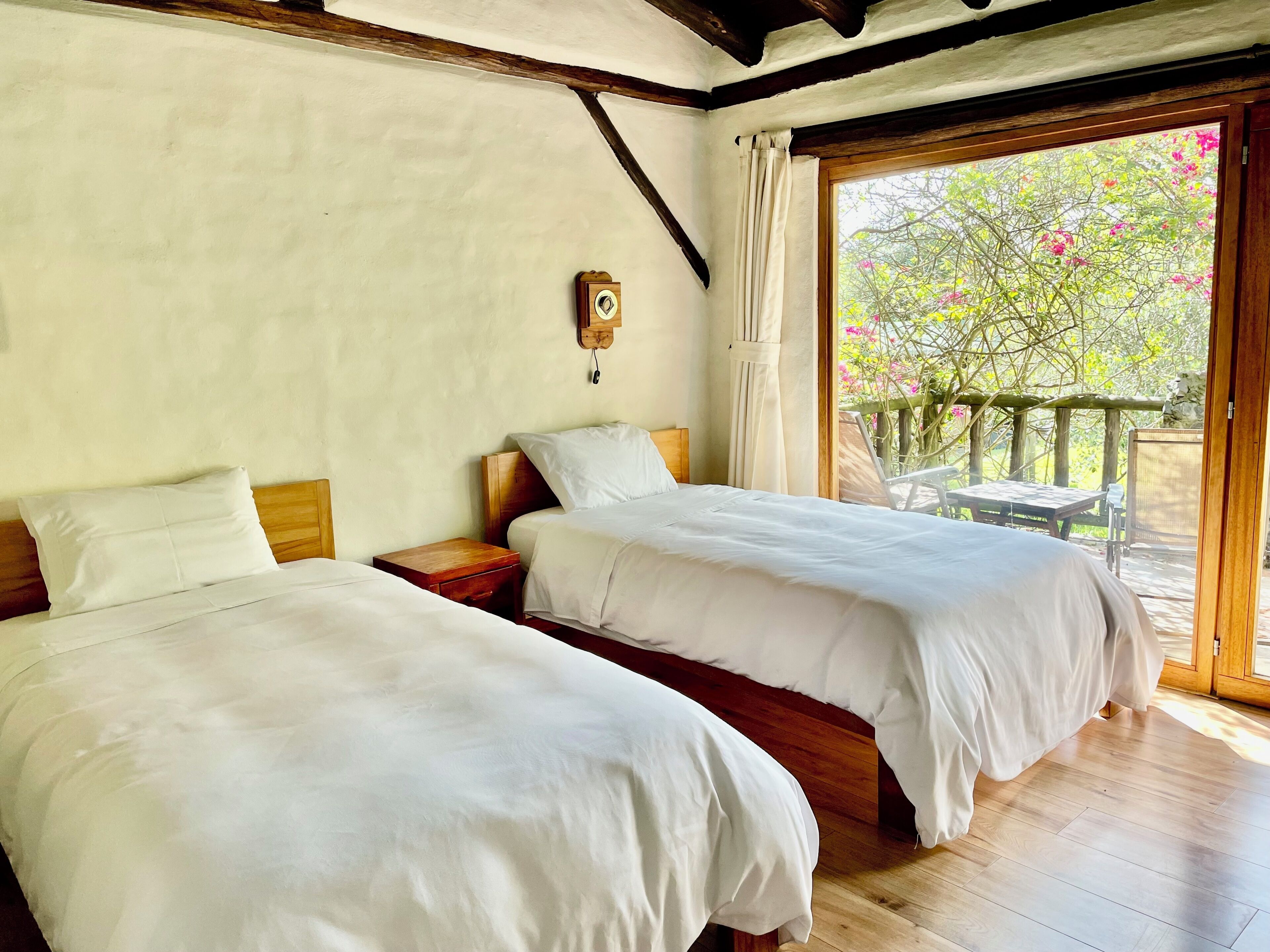 Twin Room, Garden View | Premium bedding, down comforters, bed sheets