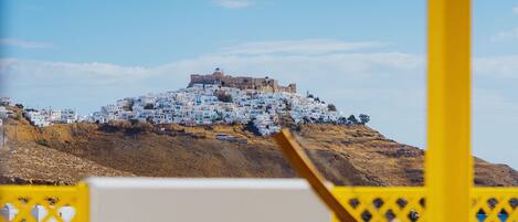 Lägenhet Superior - 1 sovrum - eget badrum - havsutsikt | Balkong