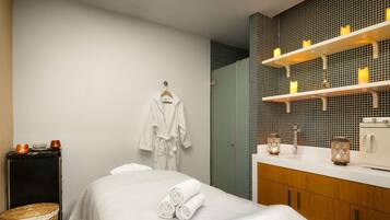 Body treatments, body wraps, body scrubs, facials