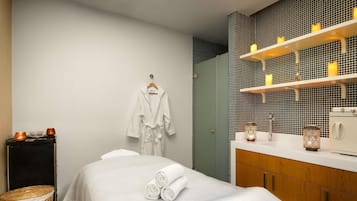 Body treatments, body wraps, body scrubs, facials