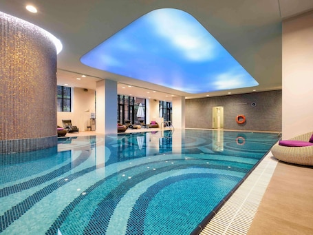 Indoor pool. Novotel Almaty City Center