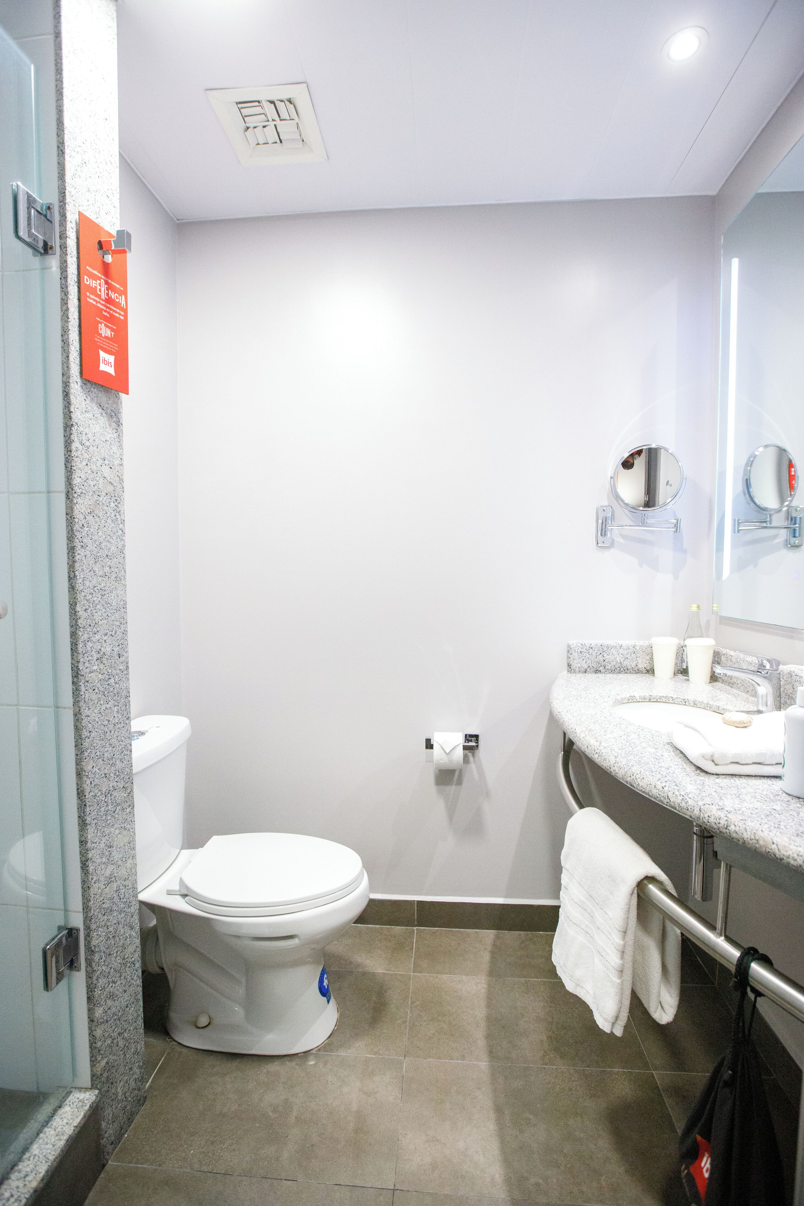 shower, rainfall showerhead, eco-friendly toiletries, hair dryer