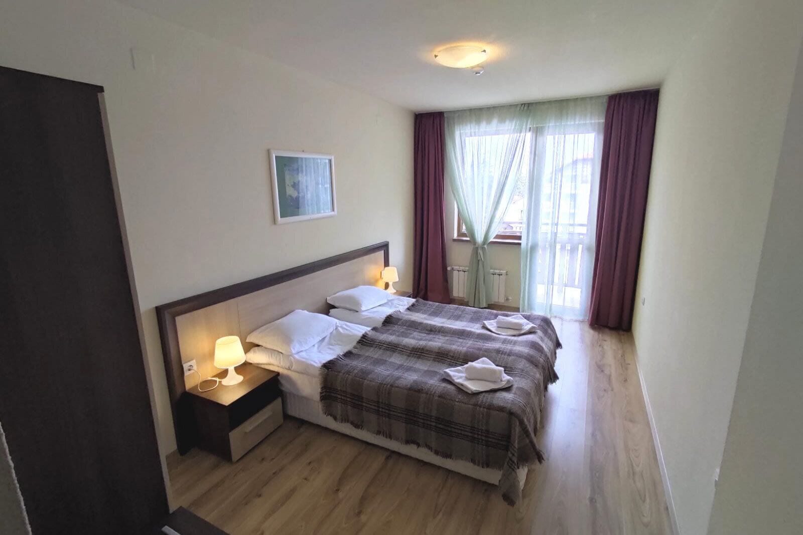 Comfort Studio, Balcony, Mountain View | Soundproofing, free WiFi, bed sheets