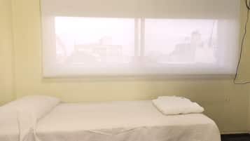 City Apartment, 2 Twin Beds, City View | 1 bedroom, Frette Italian sheets, premium bedding, laptop workspace