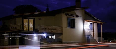 Front of property - evening/night