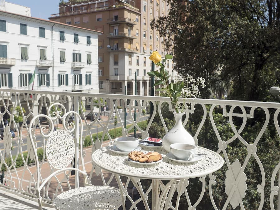 Quarto casal superior, vista para o jardim | Vista para o jardim