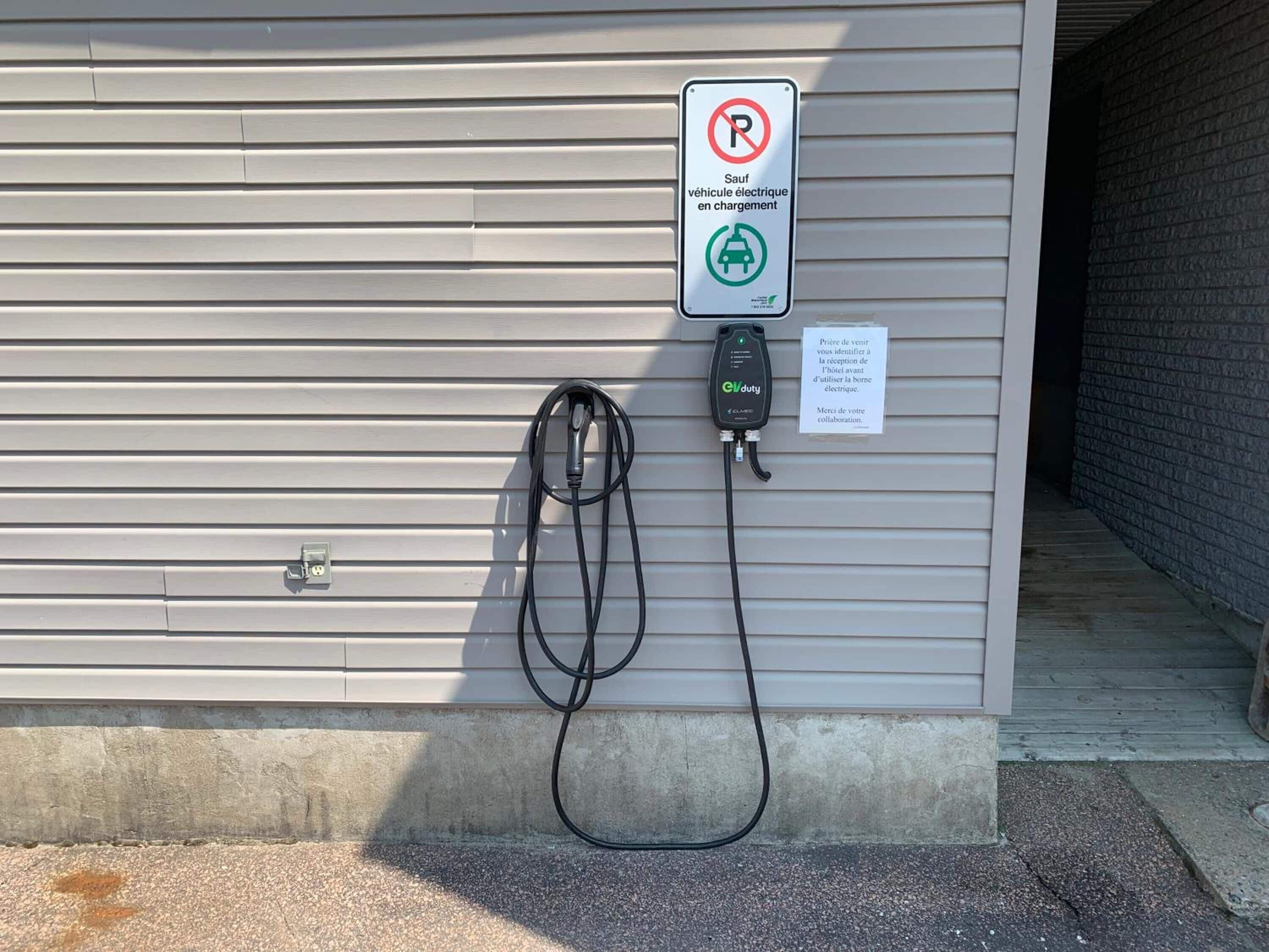 electric vehicle-charging station