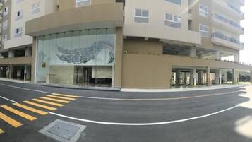 Façade de l’hébergement