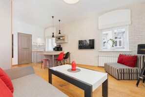 Flat-screen TV - Strzałowa 3 Poznań | Cozy Studio Near the City Center (Poznan)