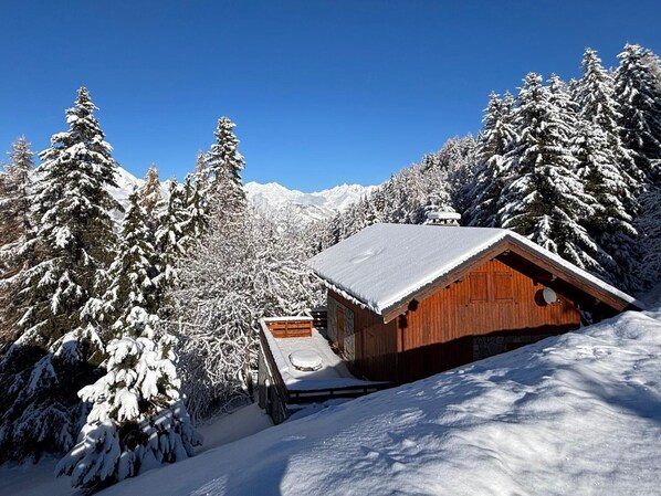 Exterior - 5-room Chalet Vallandry, 12 pers, pets allowed, parking, WiFi (Landry)