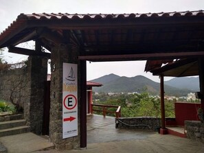 Entrée de l’hébergement