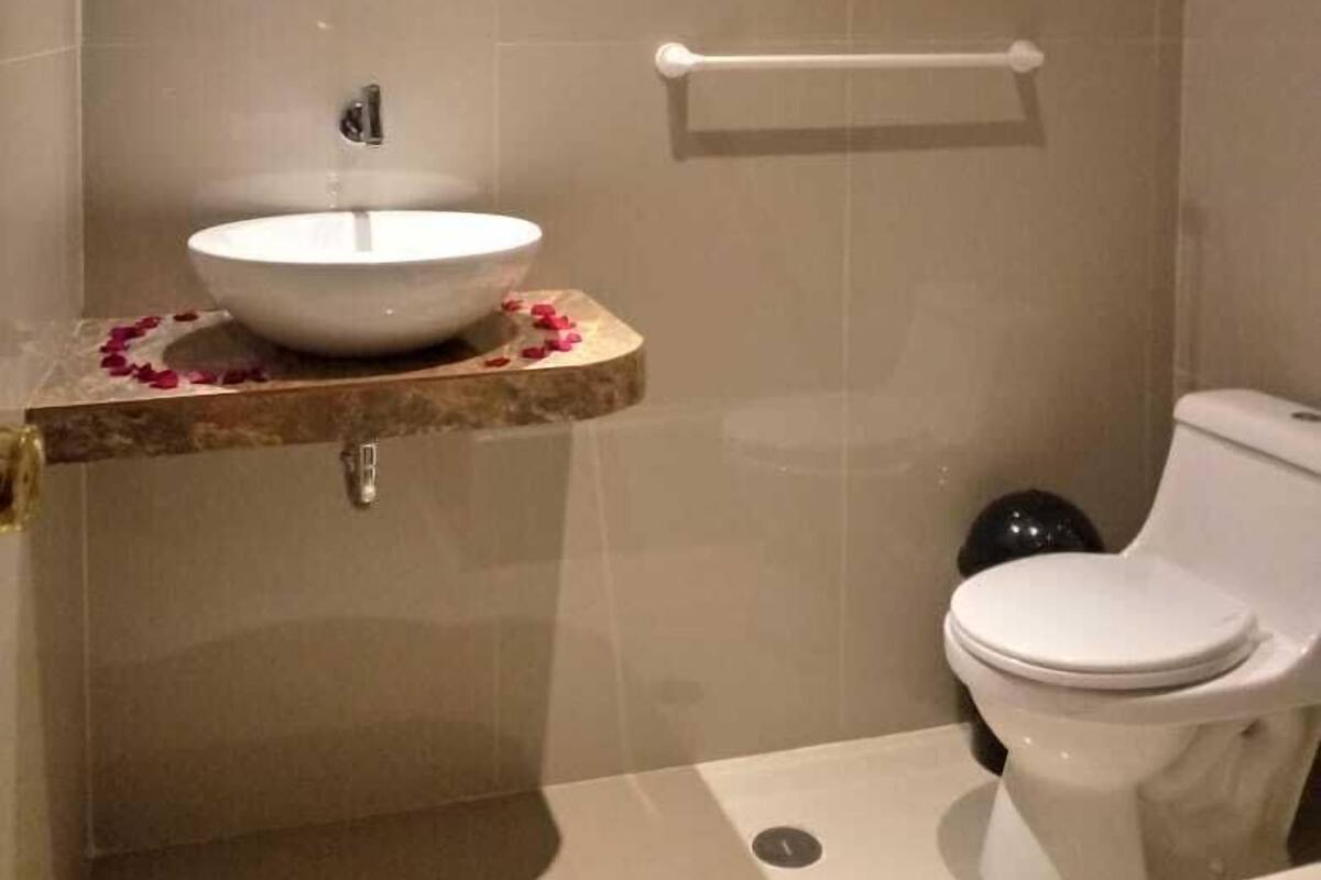 Dusche, Handtücher