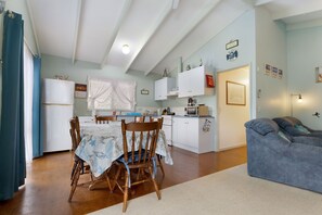 Smart TV, DVD player, ping pong, books