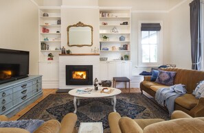 Smart TV, fireplace, video games, Netflix