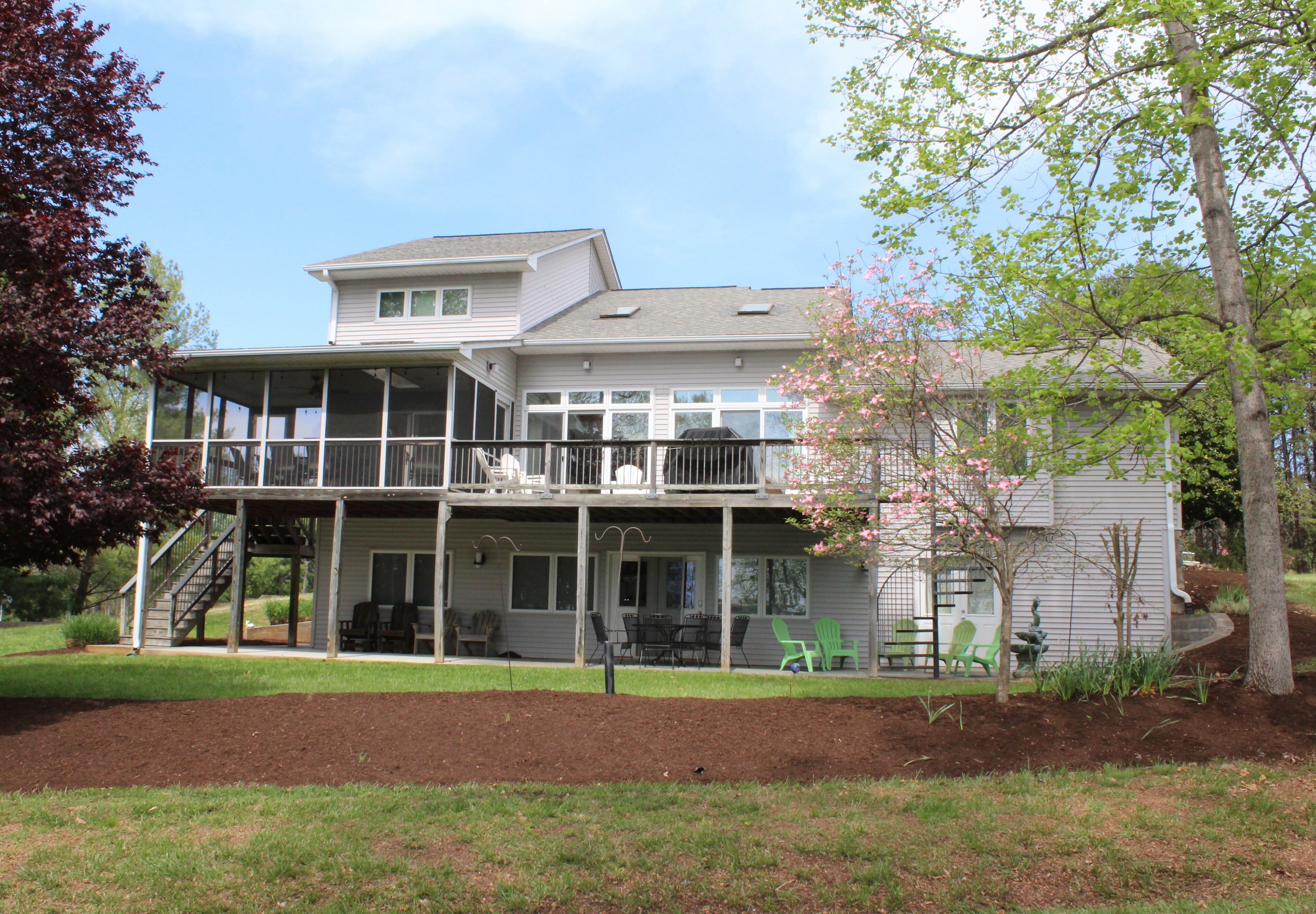 Your Personal Oasis Awaits You. Beautiful Lake Front Home overlooking State Park