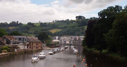 Country Terrace Cottage in der Nähe des Flusses Dart und des Stadtzentrums von Totnes