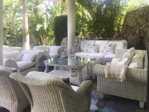 Terrace/patio - !! Villa with two beautiful chimneys, enjoy the winter! (El Puerto de Santa María)