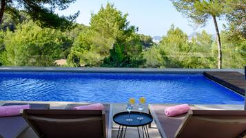 Piscine chauffée