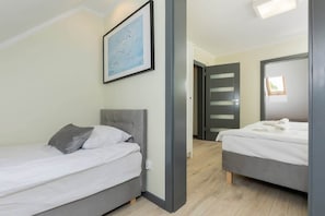 4 sovrum, strykjärn/strykbräda, resesäng och wi-fi