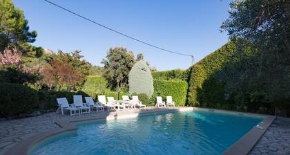 Magnificent mansion, swimming pool and park