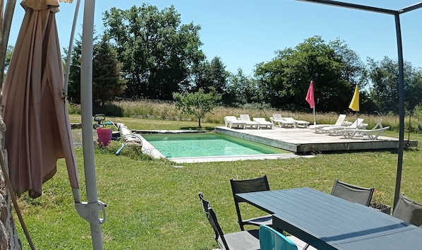 Außenpool, beheizter Pool