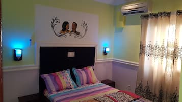 2 chambres, fer et planche Ă repasser, Wi-Fi, draps fournis