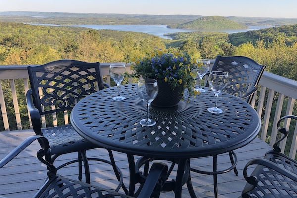 Our top deck. Sunrises, sunsets, starry skies, are all spectacular from here.