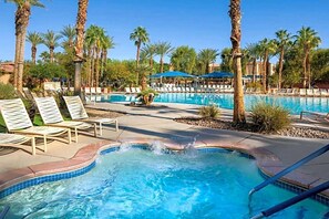 Outdoor pool, a heated pool - Marriott Shadow Ridge Resort -- 2-BDRM/2BATH VILLA -- COACHELLA 2026 (Palm Desert)