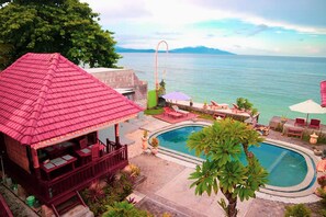 In-room dining - Ayu Laba Hotel - Beachfront and Seaview (Penida Island)