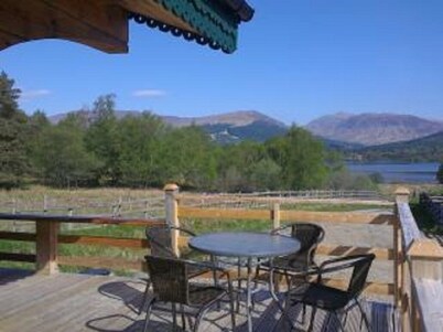 Chalet Rus. Luxury log cabin with all your creature comforts.