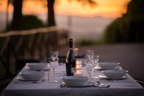 Udendørs spisemuligheder