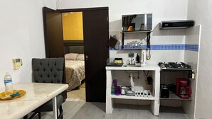 Coffee/tea maker, fridge, microwave, stovetop - A peaceful apartment in sun house Puerto Vallarta (Lomas del Calvario)