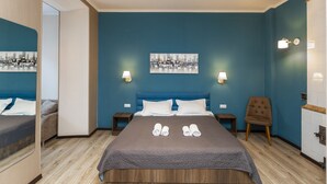 1 habitación, ropa de cama de alta calidad y minibar 