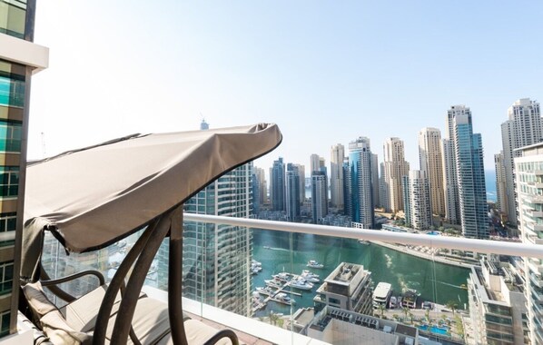 Deluxe Double Room Single Use, Women only, Sea View | View from room - Marina Crown Tower (Dubai)