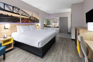 Estudio, 1 cama King size, para no fumadores | Tina de hidromasaje