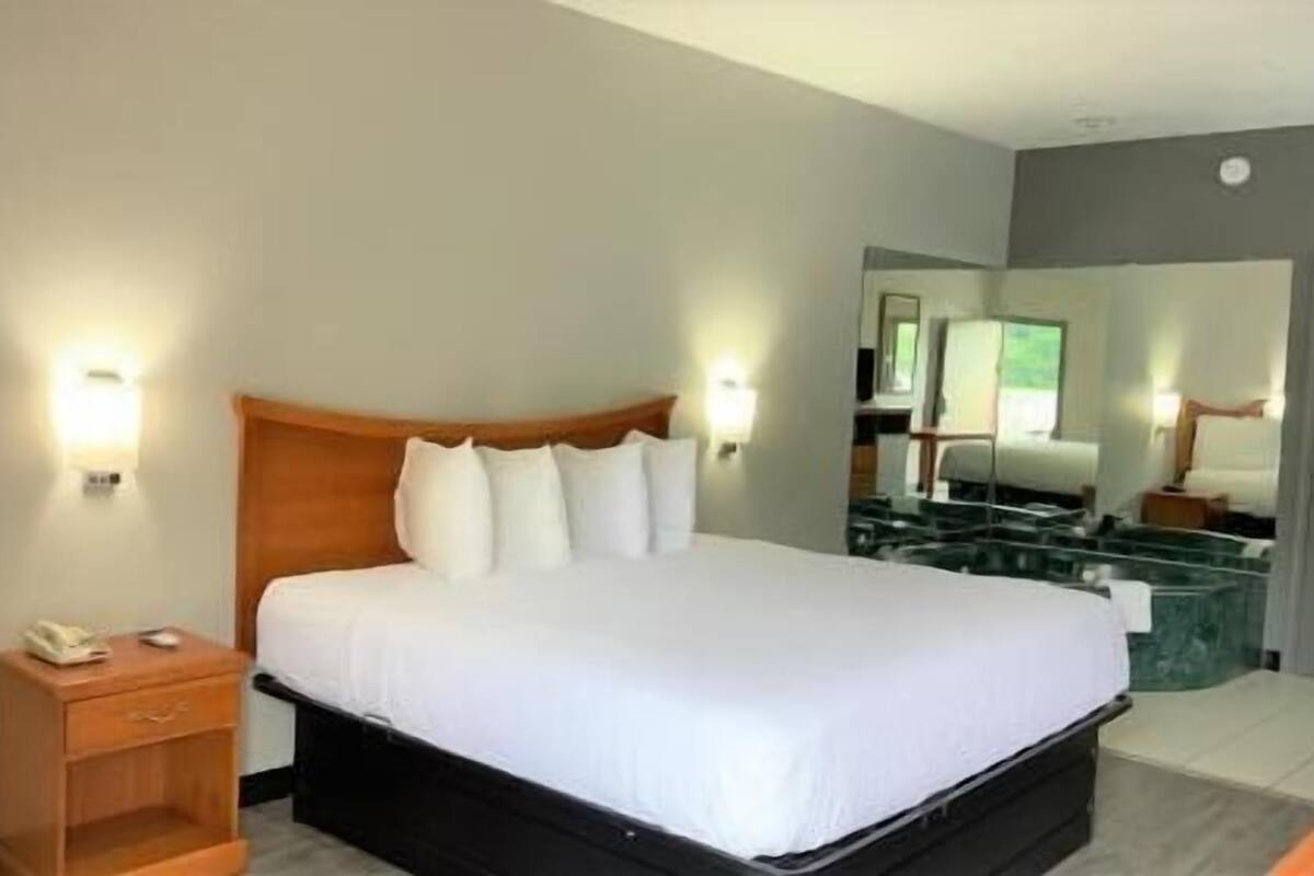 Premium bedding, individually decorated, individually furnished, desk