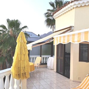 Terrace/patio - Los Gigantes Tenerife south sea view (PUERTO DE SANTIAGO)