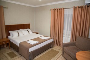 Standard Double Room (Extra Sofa Bed) | In-room safe, iron/ironing board, free WiFi, bed sheets