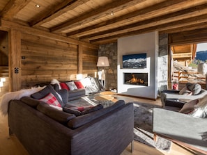 TV, fireplace, DVD player