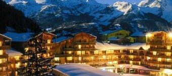 Studio for 4 in Valfréjus center with balcony, equipped kitchen, ski locker