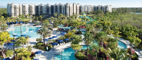 Una piscina riscaldata