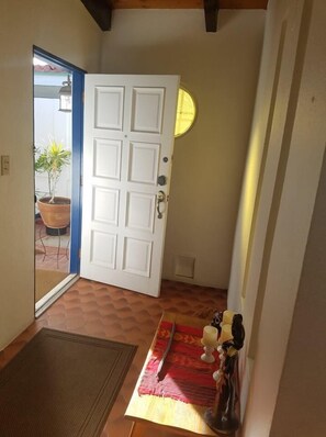 Interior entrance
