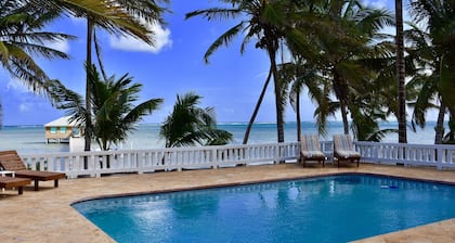 *** Camping over Caribbean Sea at the Dock House ***