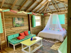 1 habitación y ropa de cama 