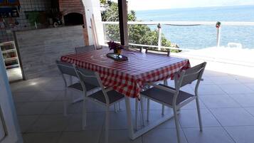 Opções para refeição ao ar livre