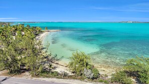 On the beach, sun loungers, beach towels - Buttercup Family Cottage beautiful beach, great snorkeling spot across the road (Georgetown)