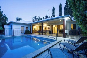 Una piscina climatizada