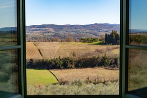 Blick von der Unterkunft