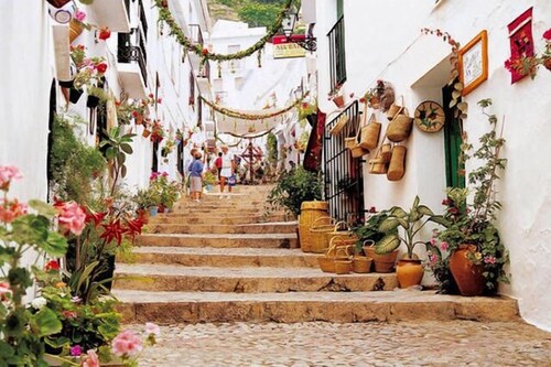 Bel  appartement 1 chambre, vue sur la mer Méditerranée. Torrox Costa