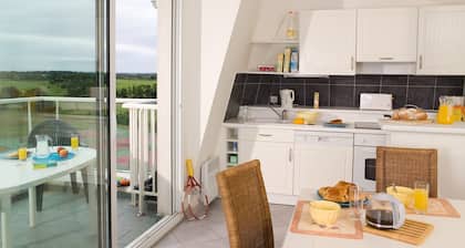 Appartement équipé 8p, sur le terrain de Golf !